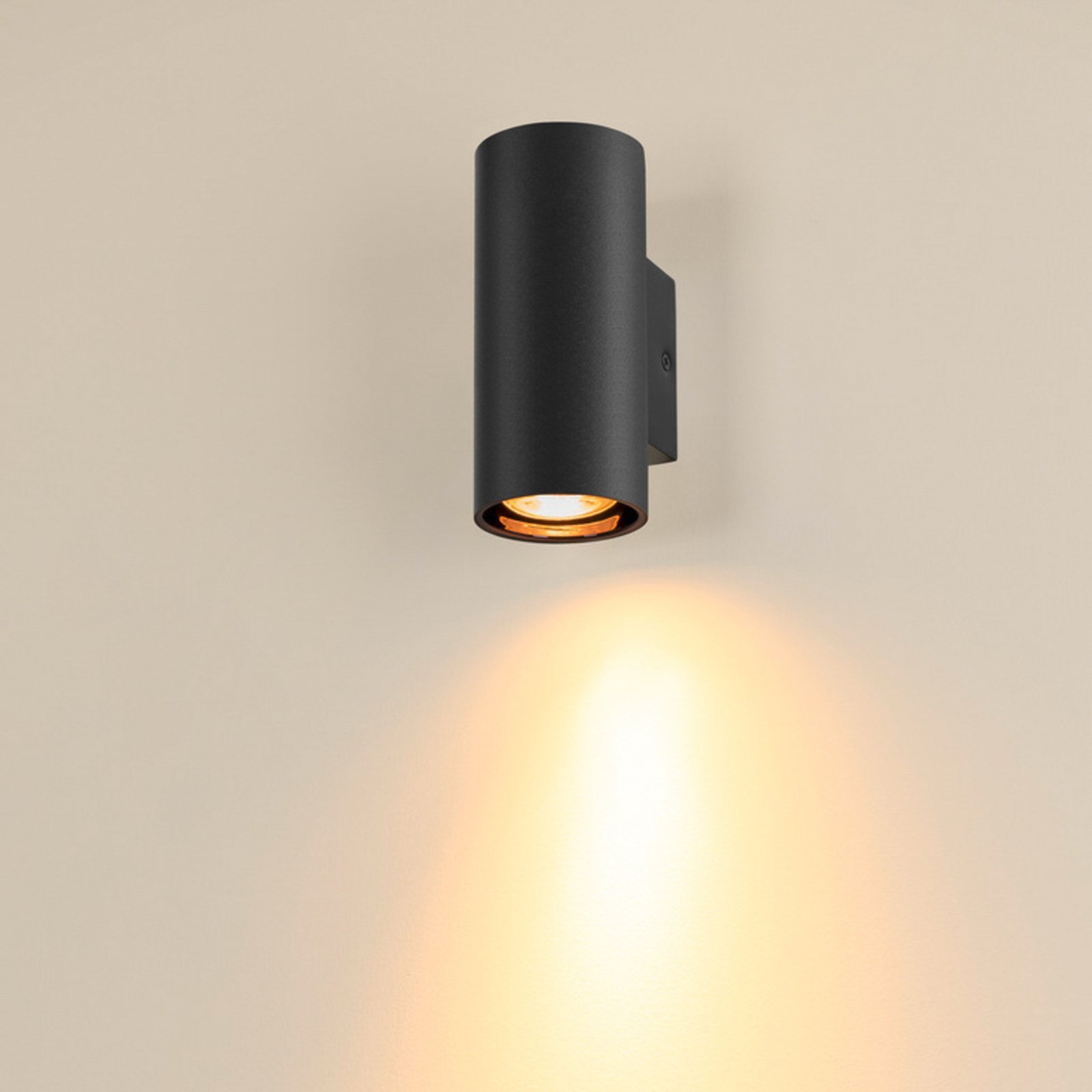 Asto Tube Wandleuchte Black - SLV