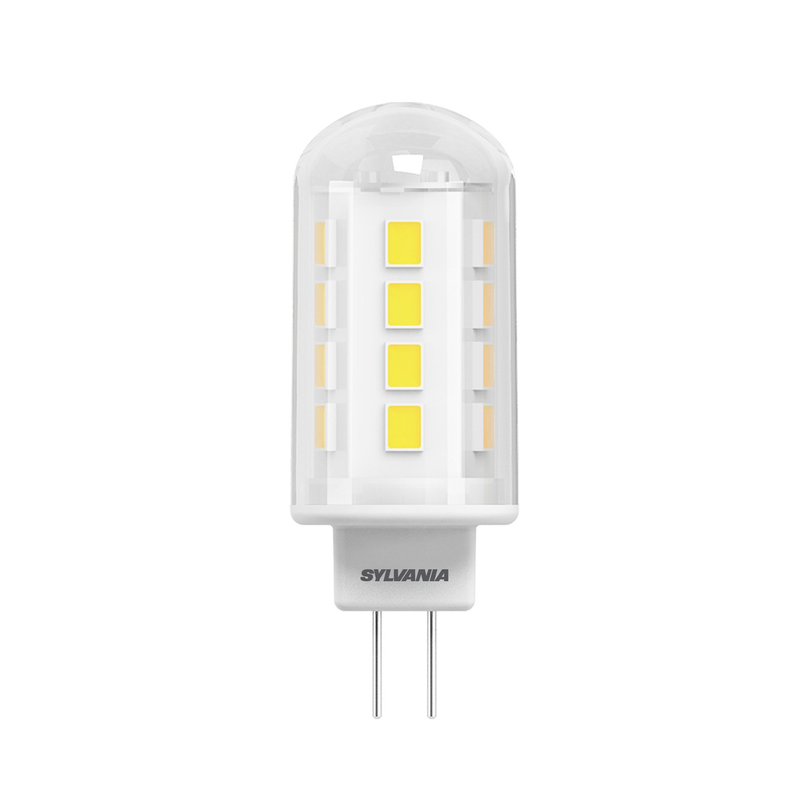 Svetlobna dioda LED s pin bazo ToLEDo G4 1,9W, prozorna, toplo bela