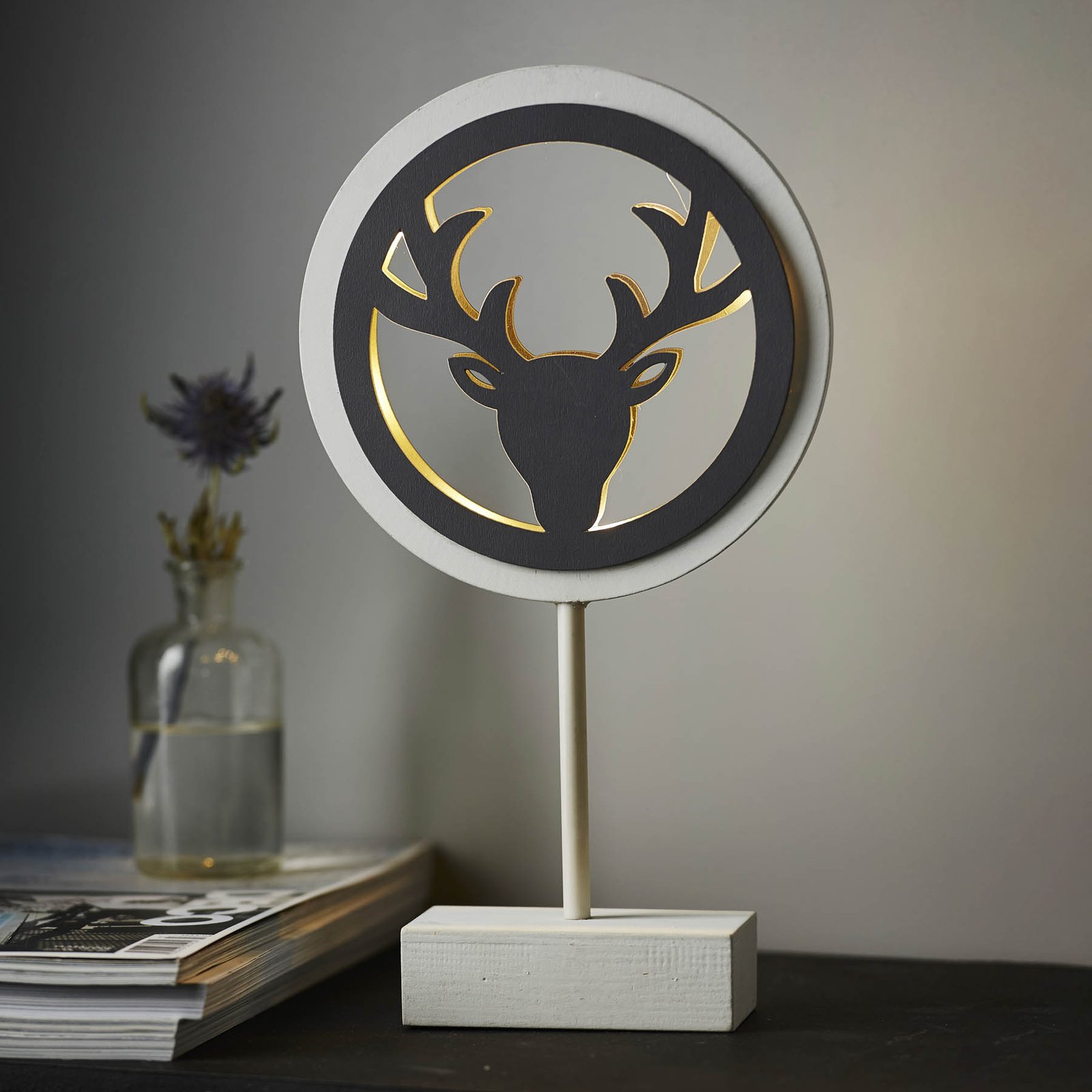 Woodworks LED decorative table lamp