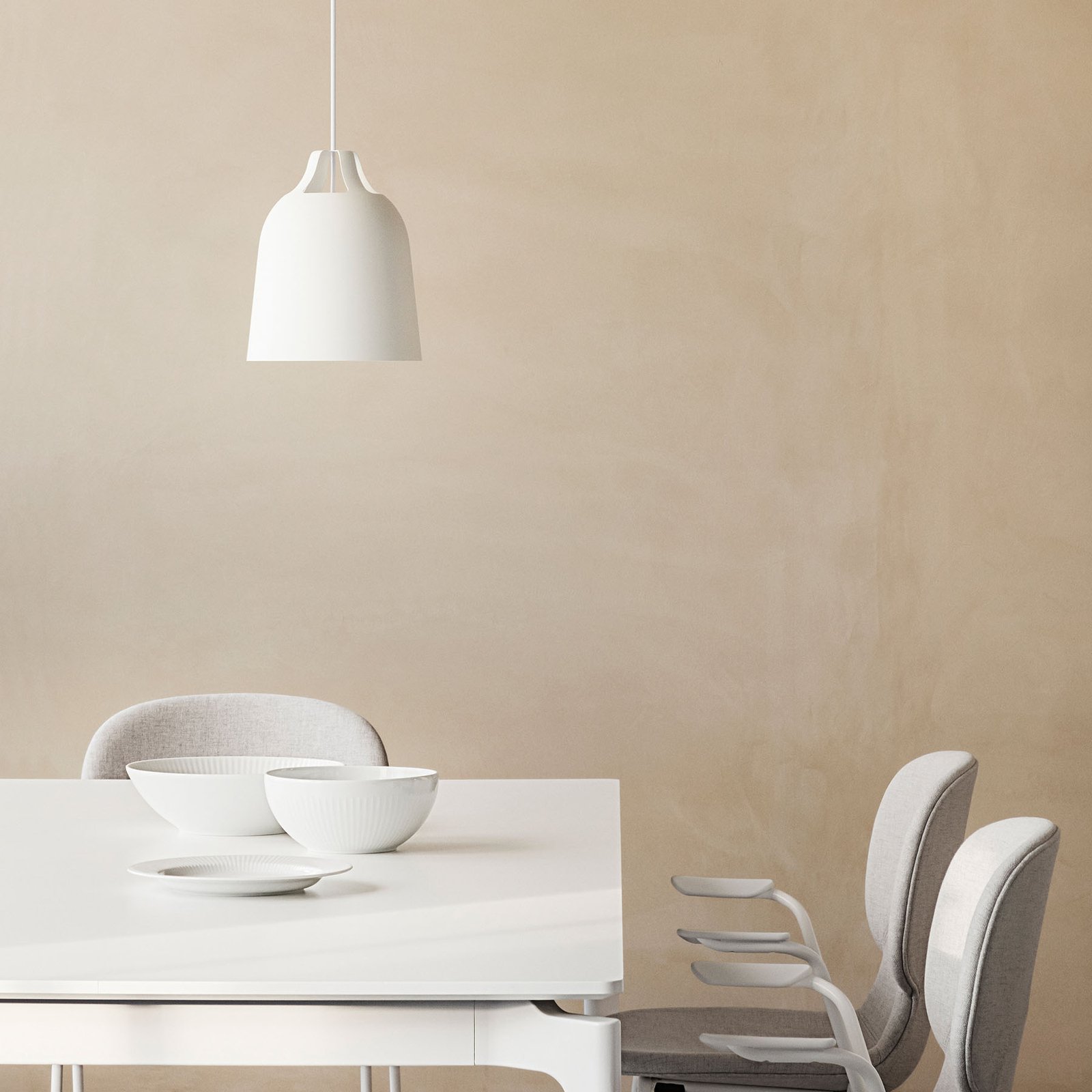 Clover Pendant Medium White - Eva Solo
