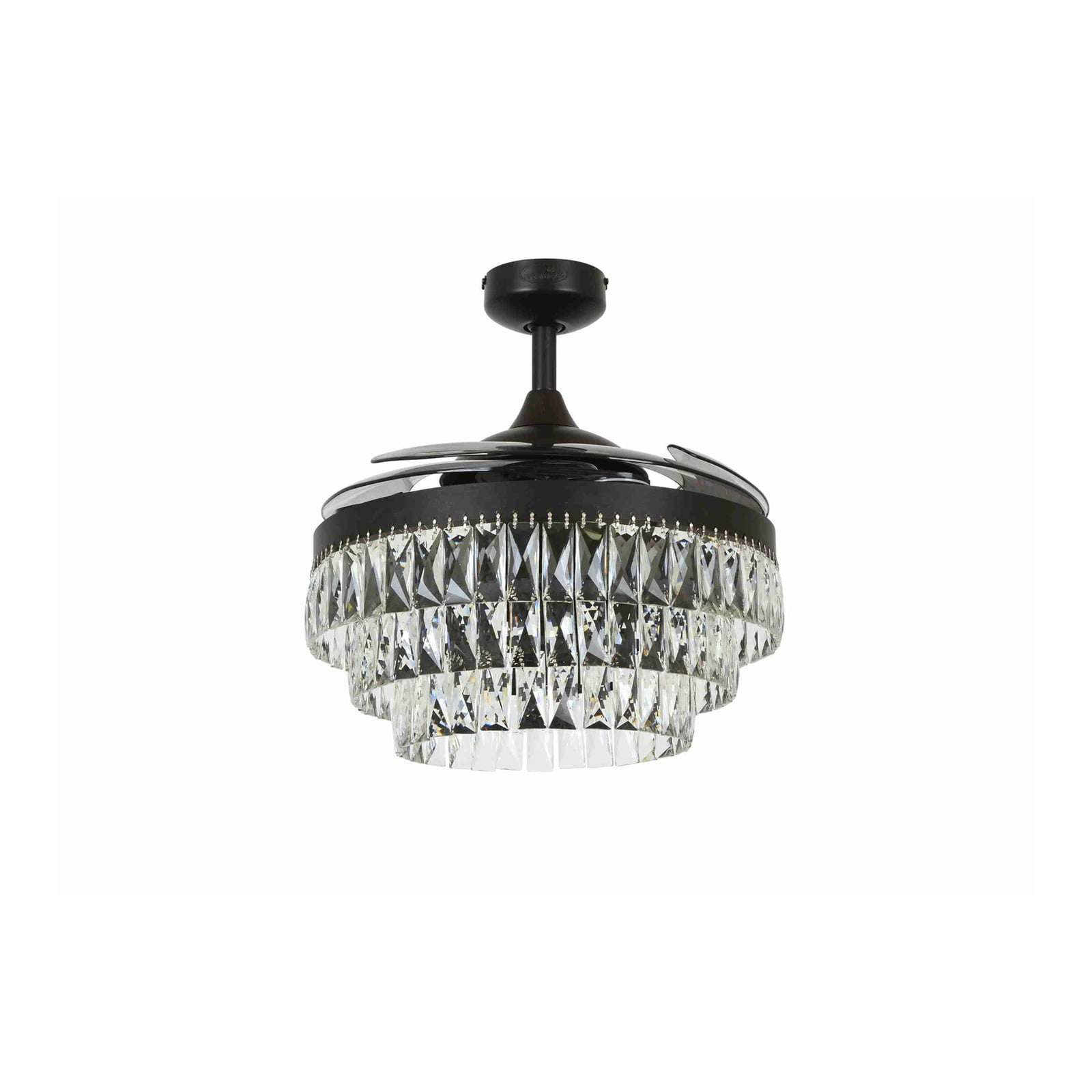 Fanaway Veil Deckenventilator mit Licht schwarz leise Beacon