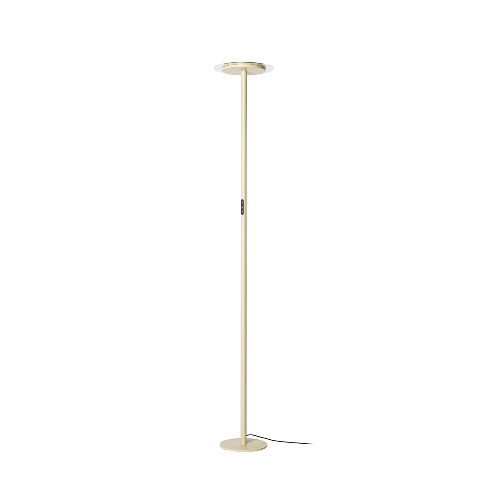 Arcchio LED vloerlamp Frile, beige, hoogte 190 cm, dimbaar