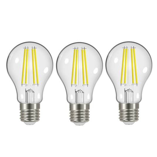 LED-filament E27 2,2W 2 700 K 470 lm klar 3 stk