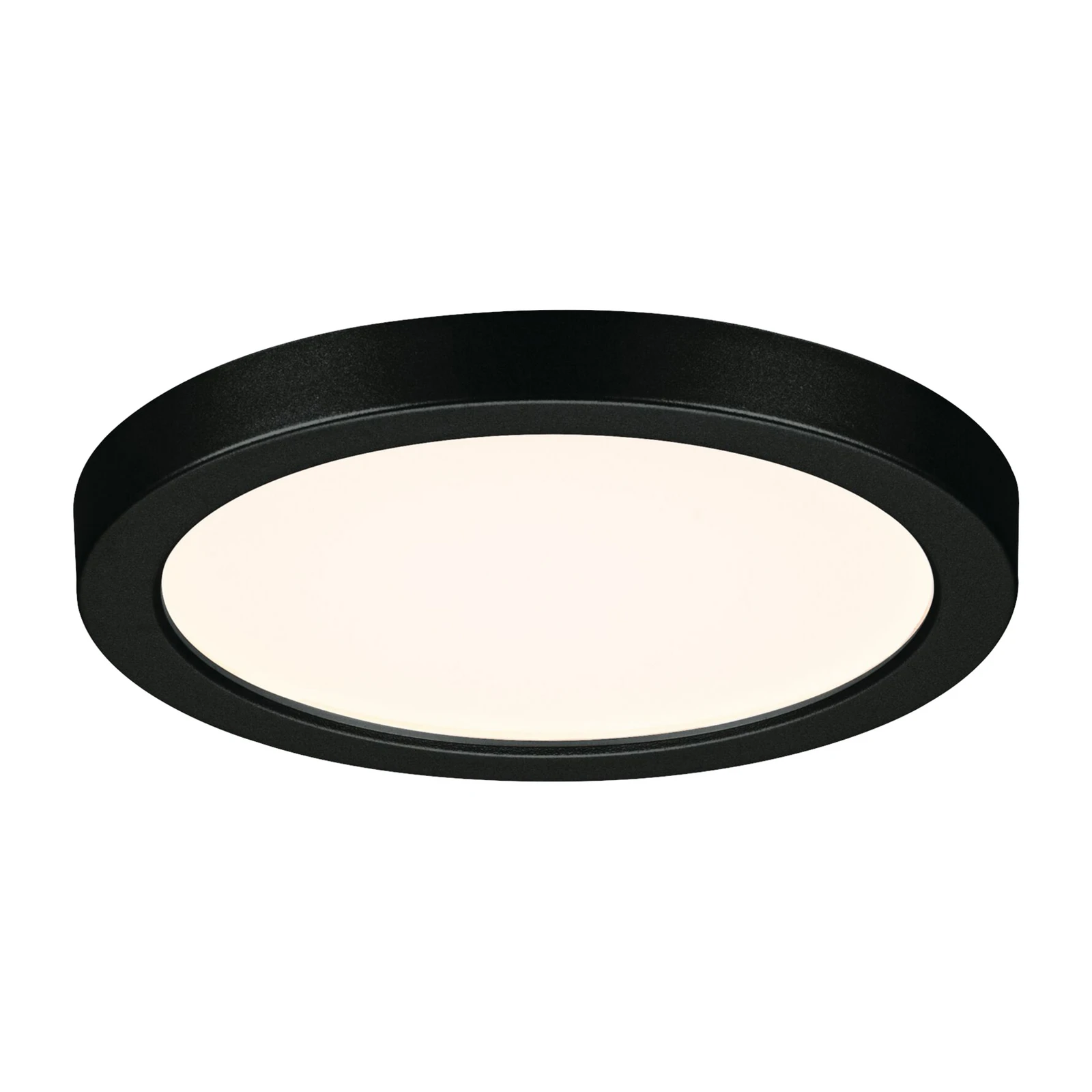 Paulmann Areo Panneau LED rond noir 3000K Ø11,8cm