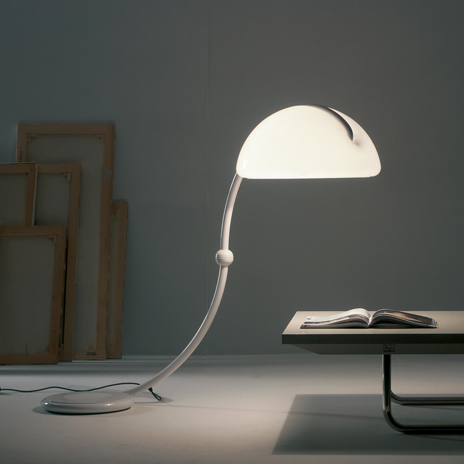 Serpente Lampadar White - Martinelli Luce