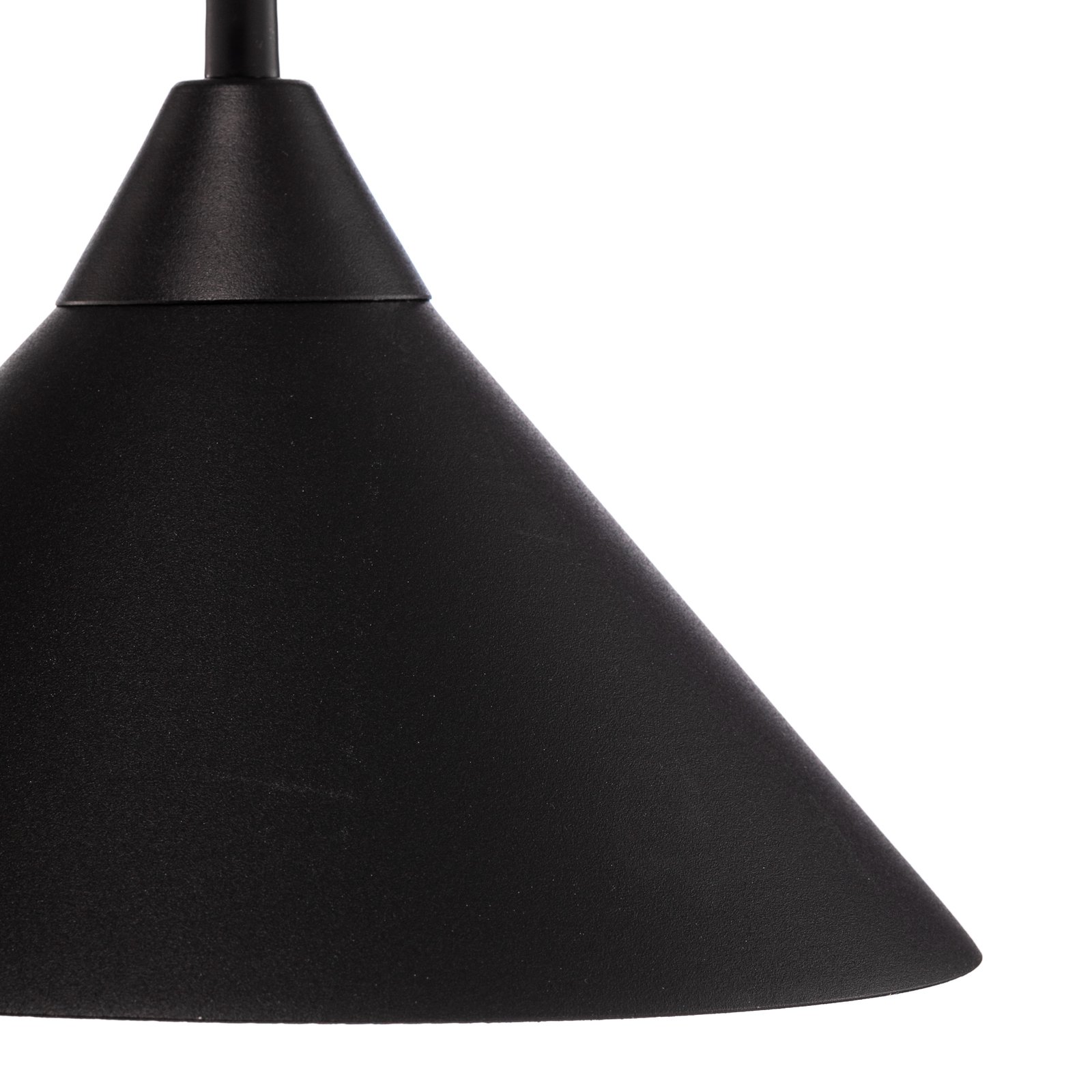 Hanglamp Ramo, 2-lamps, zwart