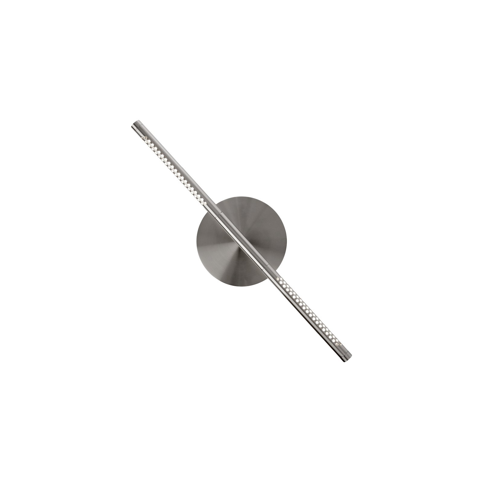 Candeeiro de parede Omni LED cor aço Largura 54 cm 2 lâmpadas - UMAGE