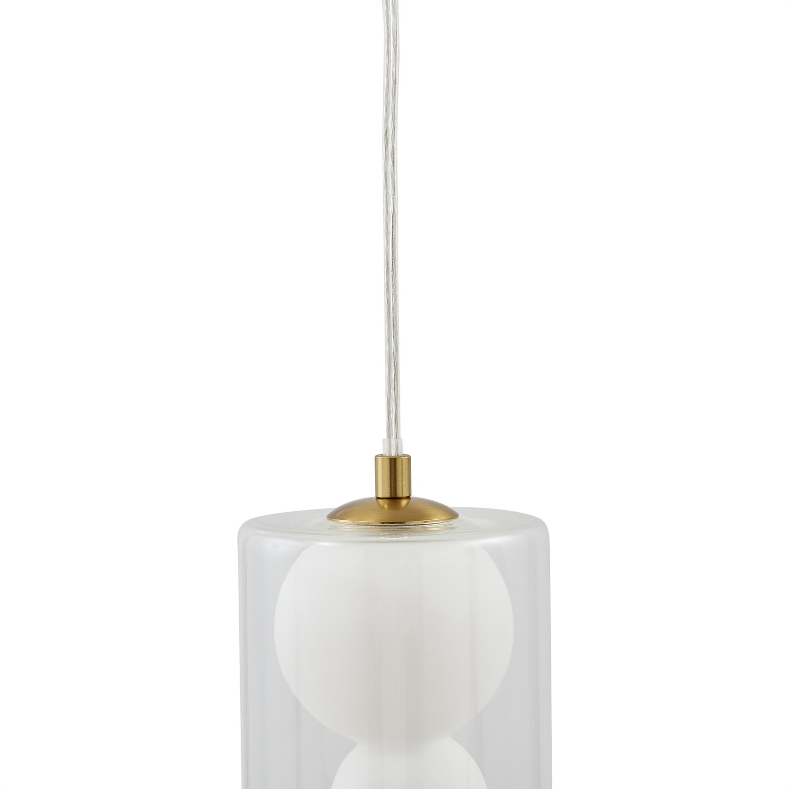 Kupla Pendel Opal/Klar - Lindby