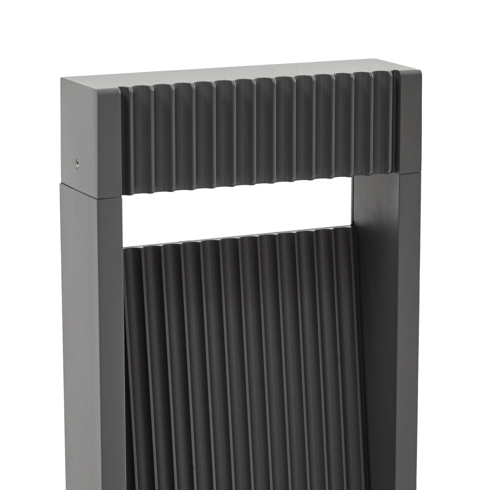 Candeeiro pilar LED Tavion, antracite, IP65, 40 cm - Lucande