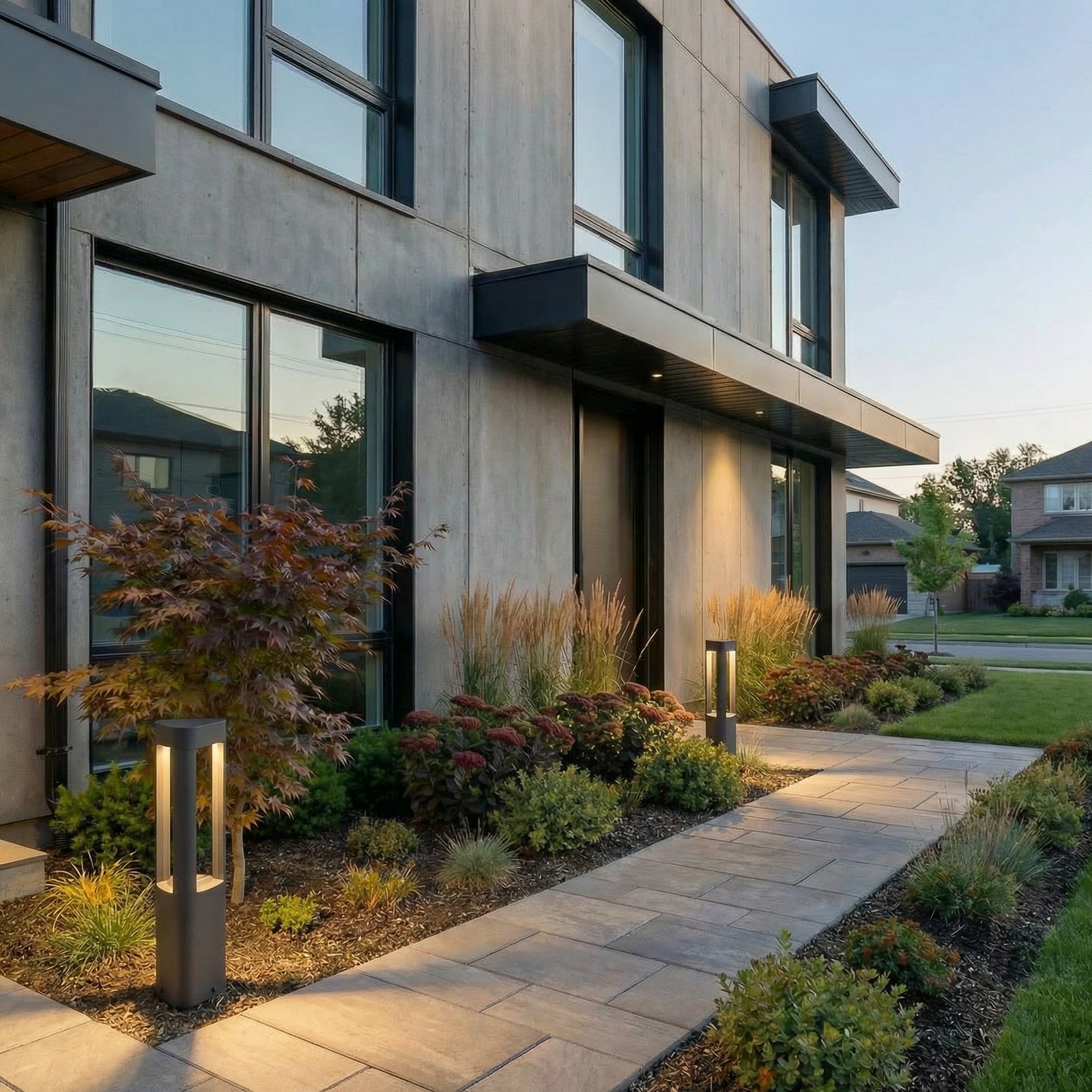 Nanna Utendørs Hage Lampe H50 Anthracite - Lucande