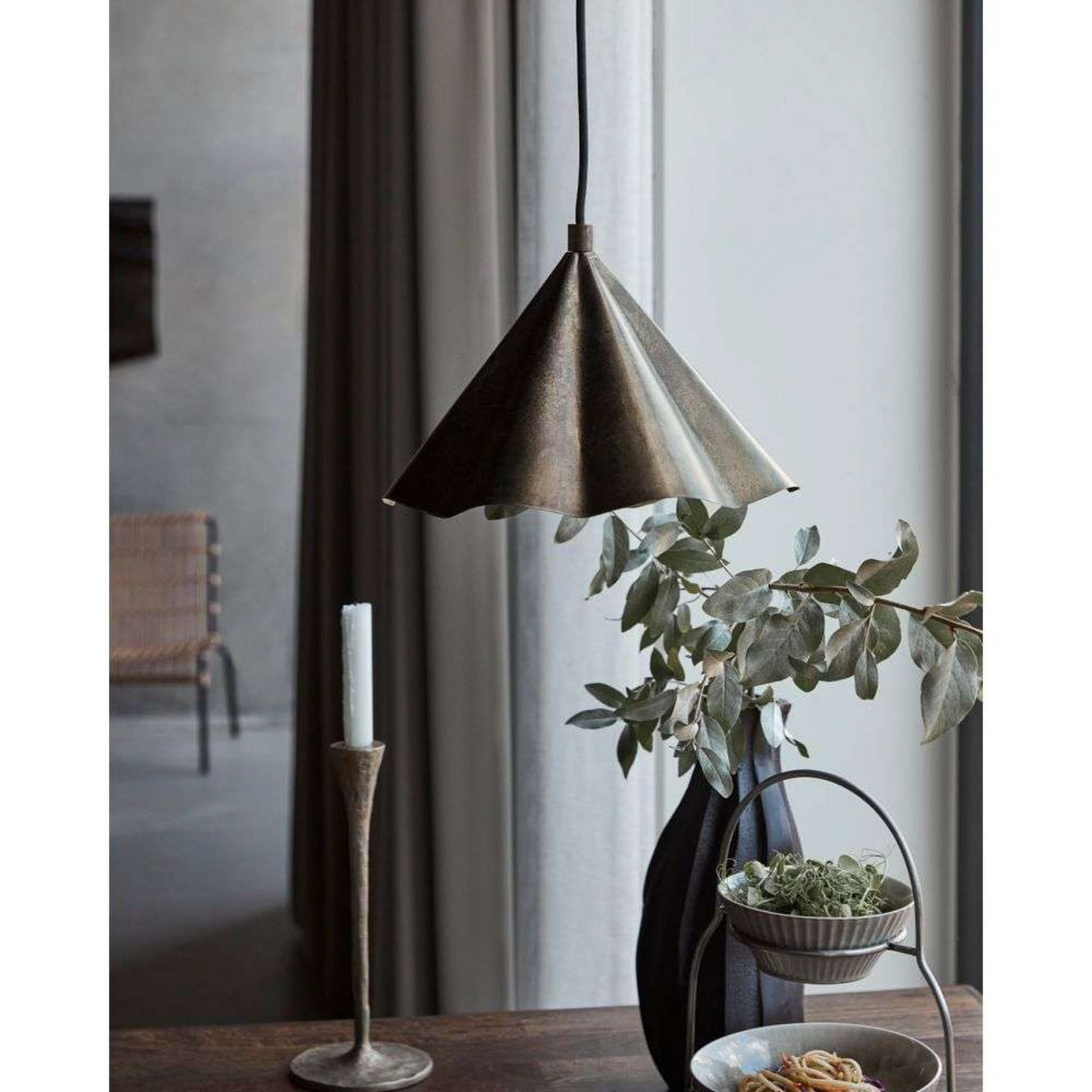 Flola Pendel Ø30 Antique Brown House Doctor - Spisestue - Metal