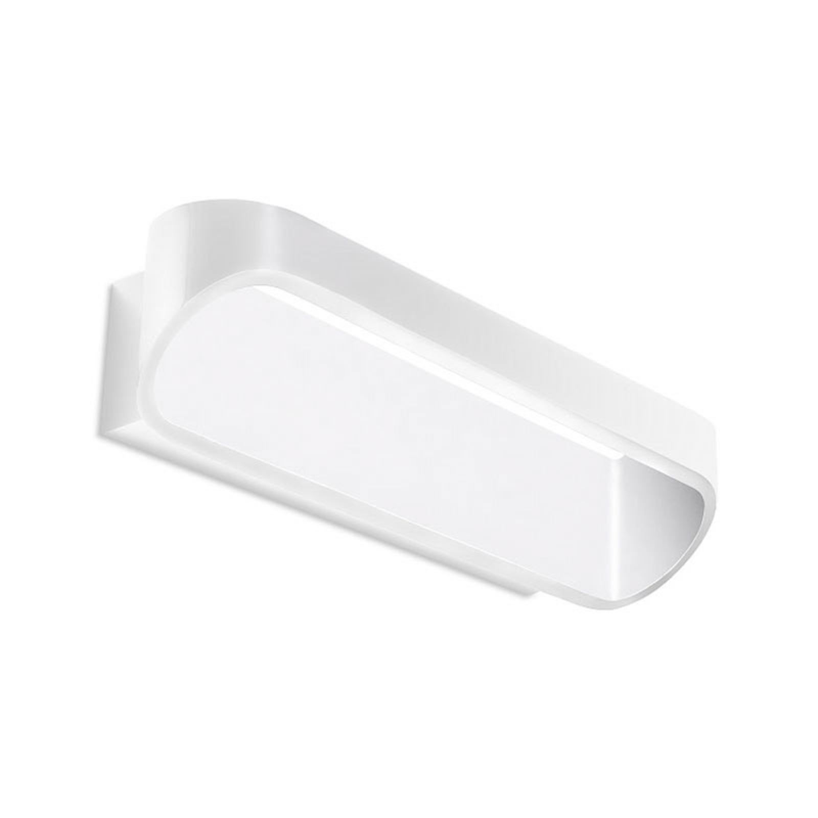 LEDS-C4 Oval LED wall light in white