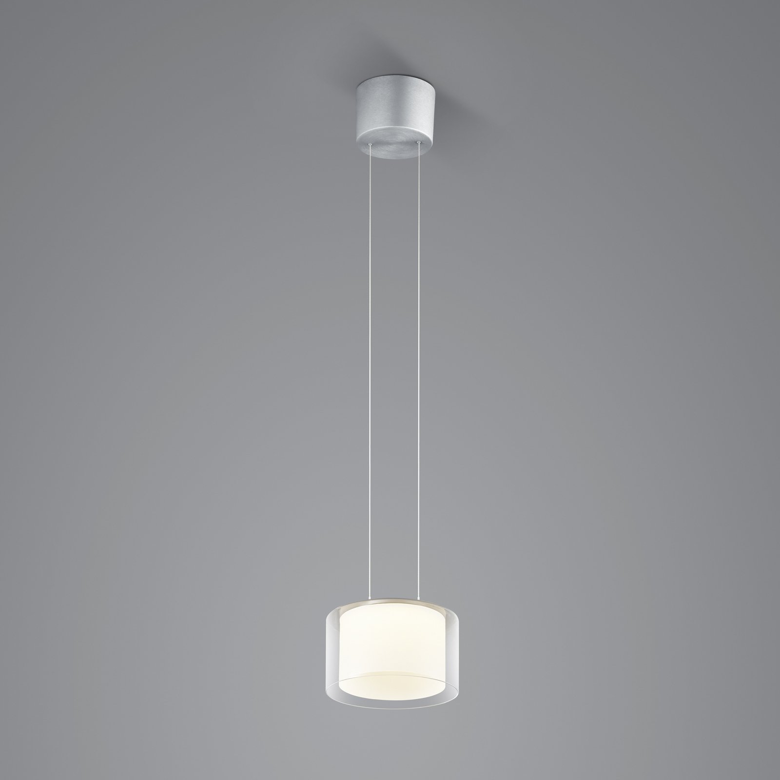 BANKAMP Grand Clear LED pendant light, one-bulb