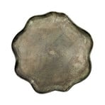 Vassoio HDTalas, metallo brunito, Ø 50 cm - House Doctor