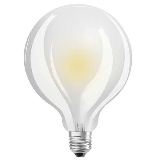 Lâmpada de vidro LED G95 E27 11W branco quente 1.521 lúmen