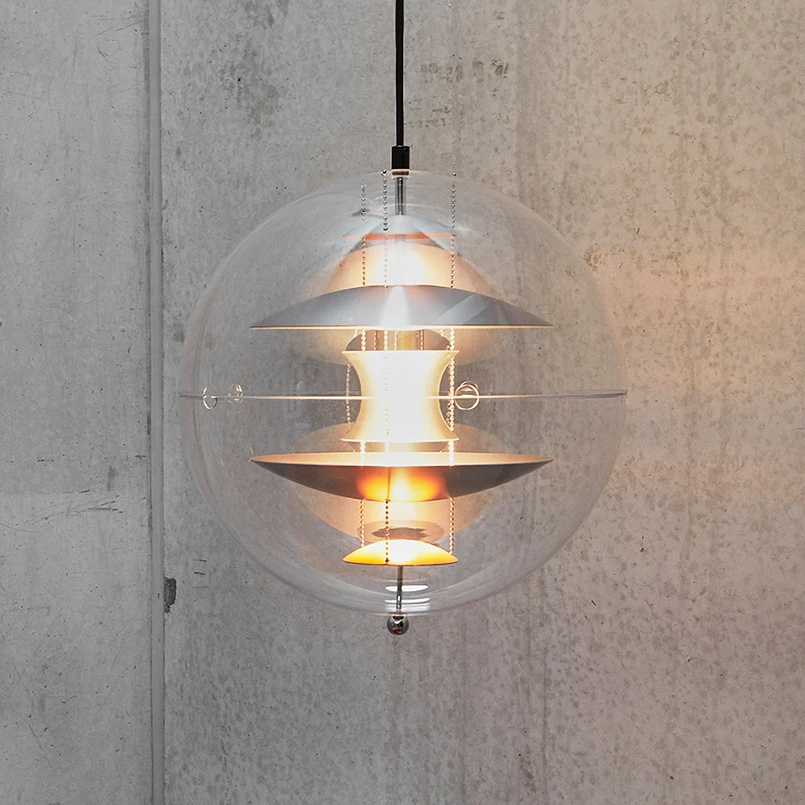 Verpan - VP Globe Pendant 40 Brushed Alu