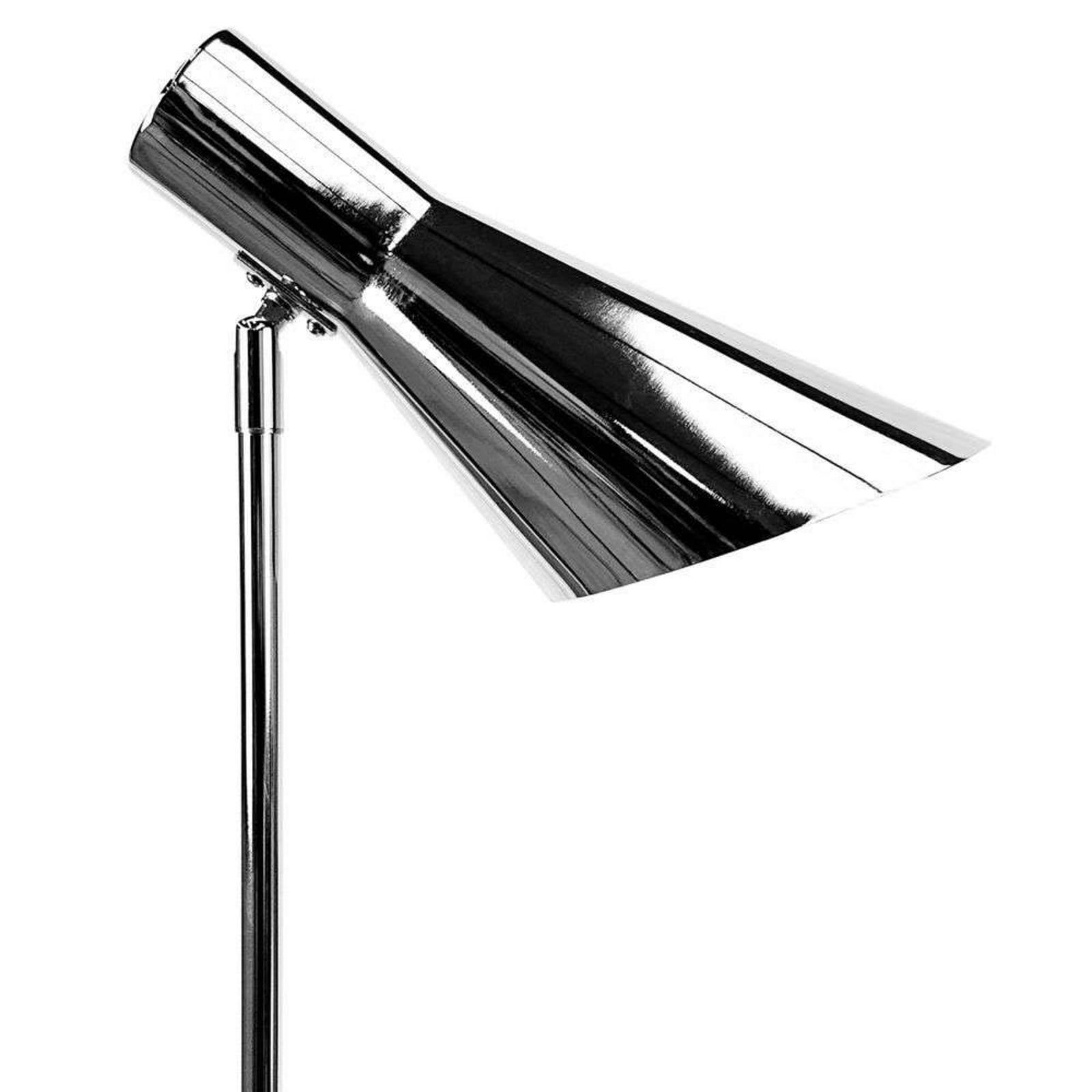 Dyberg Larsen Φωτιστικό δαπέδου DL12, χρώμιο, ύψος 139 cm, μέταλλο
