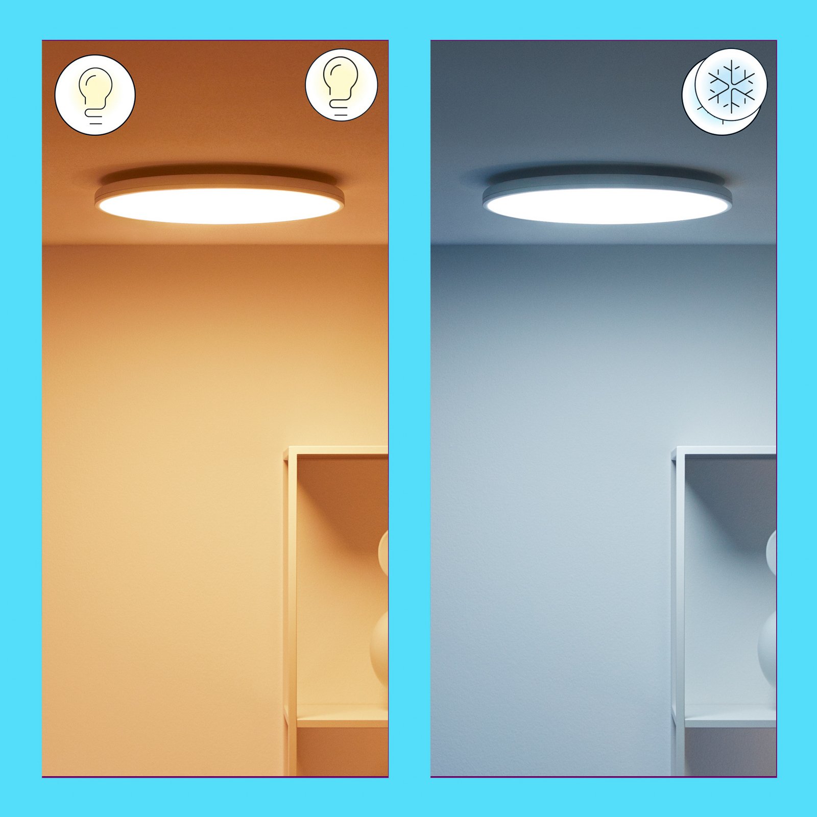 Rune WiZ Deckenleuchte RGB White - WiZ