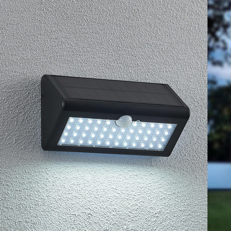 Lindby Ladiro LED-solcellevegglampe sensor