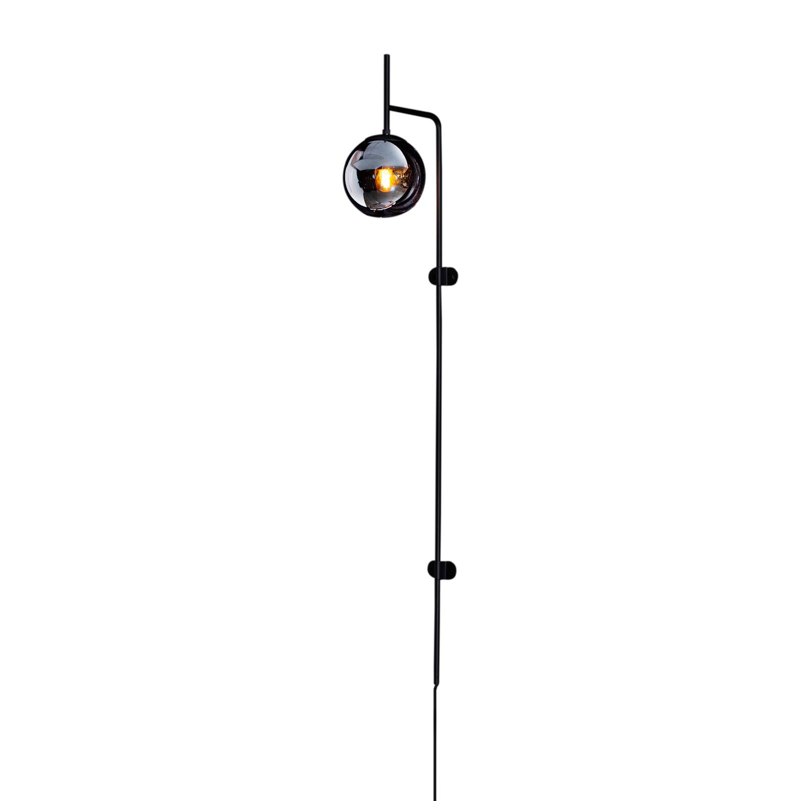 E-shop By Rydéns Boyle nástenné svetlo s káblom, 135 cm