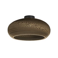 LEDVANCE Csepp mennyezeti lámpa, Ø 40 cm, barna, hullámkarton, E27