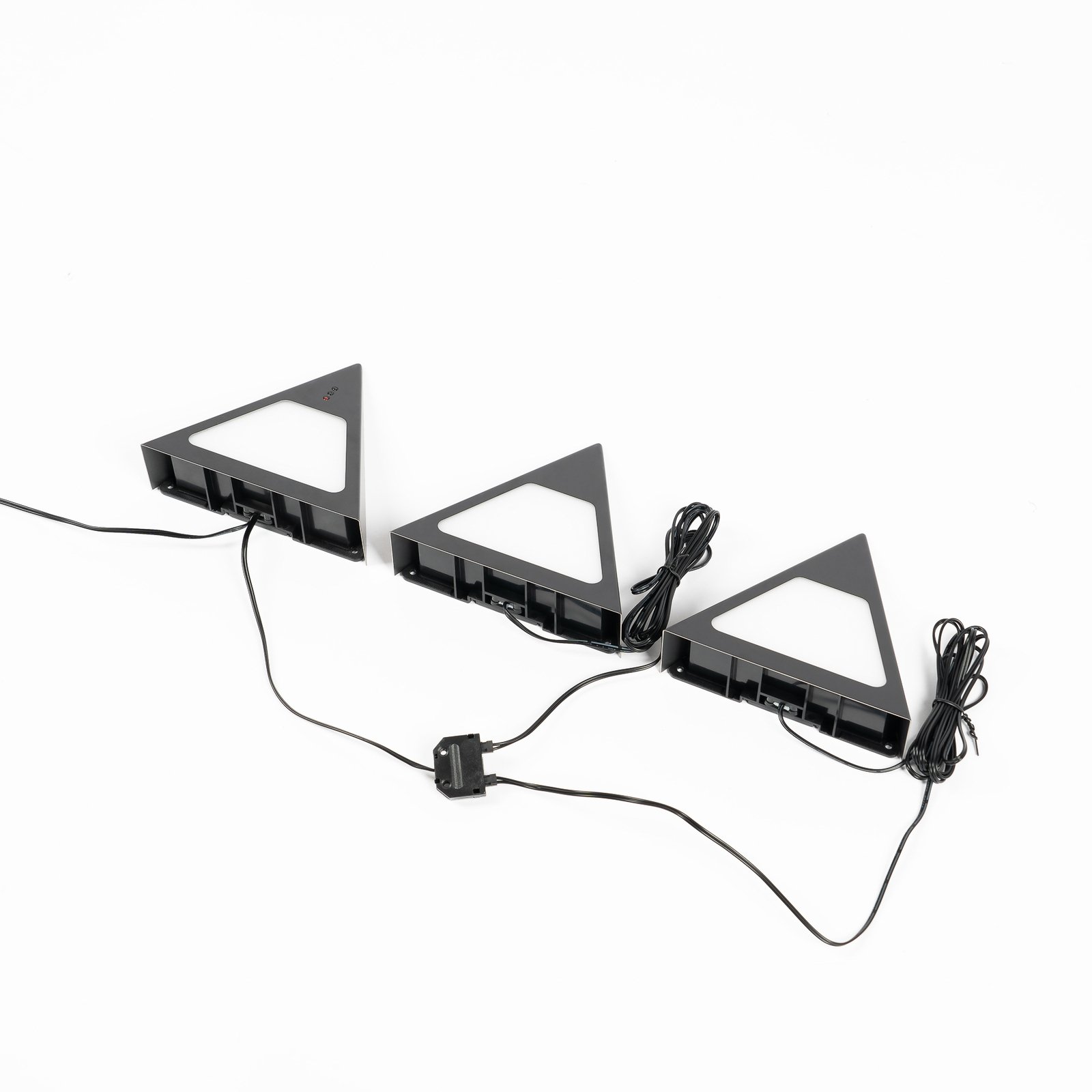 Prios Odia LED-Unterbauleuchte, schwarz, 3er