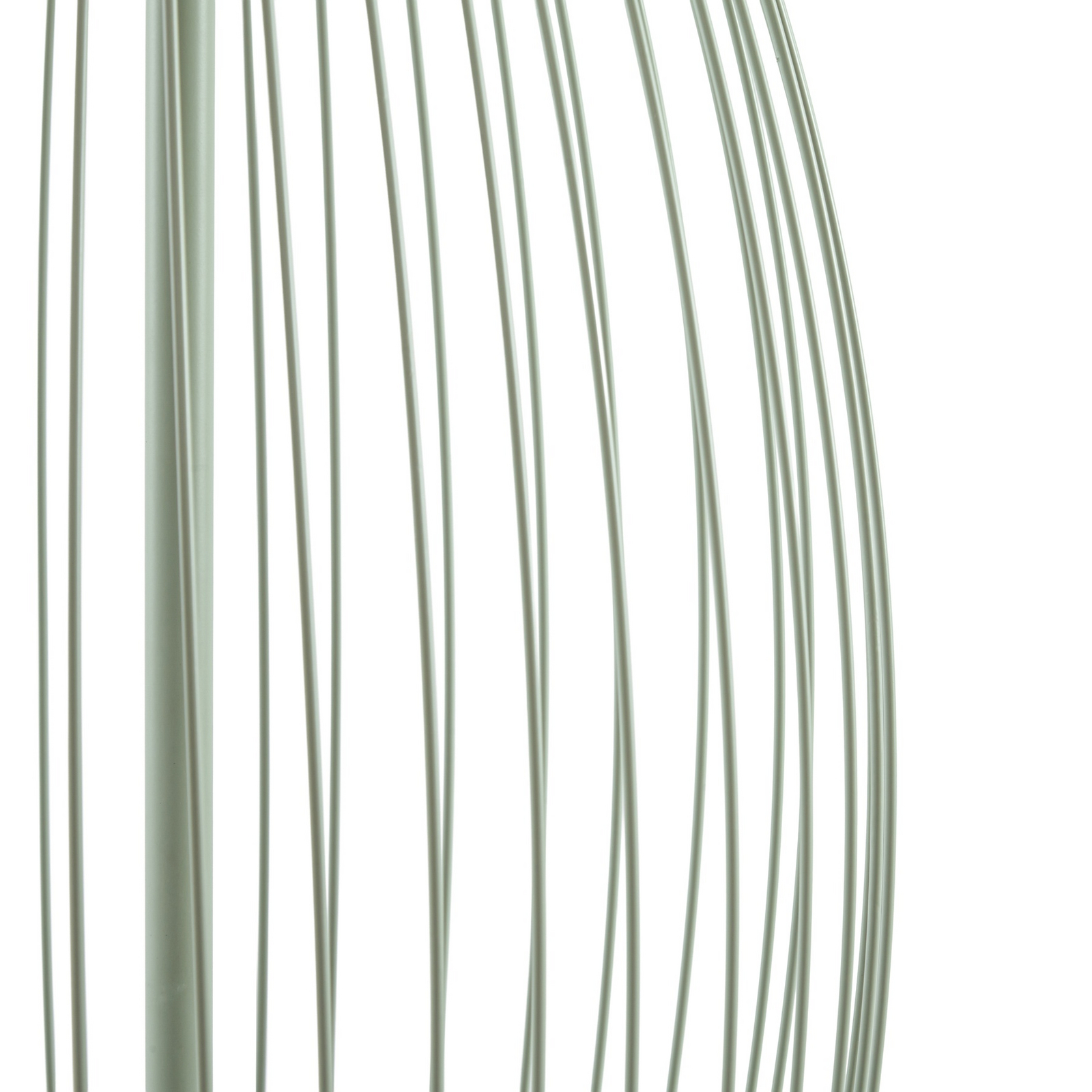 Lámpara de pie LED exterior Lucande Richi, verde, altura 90 cm, IP44