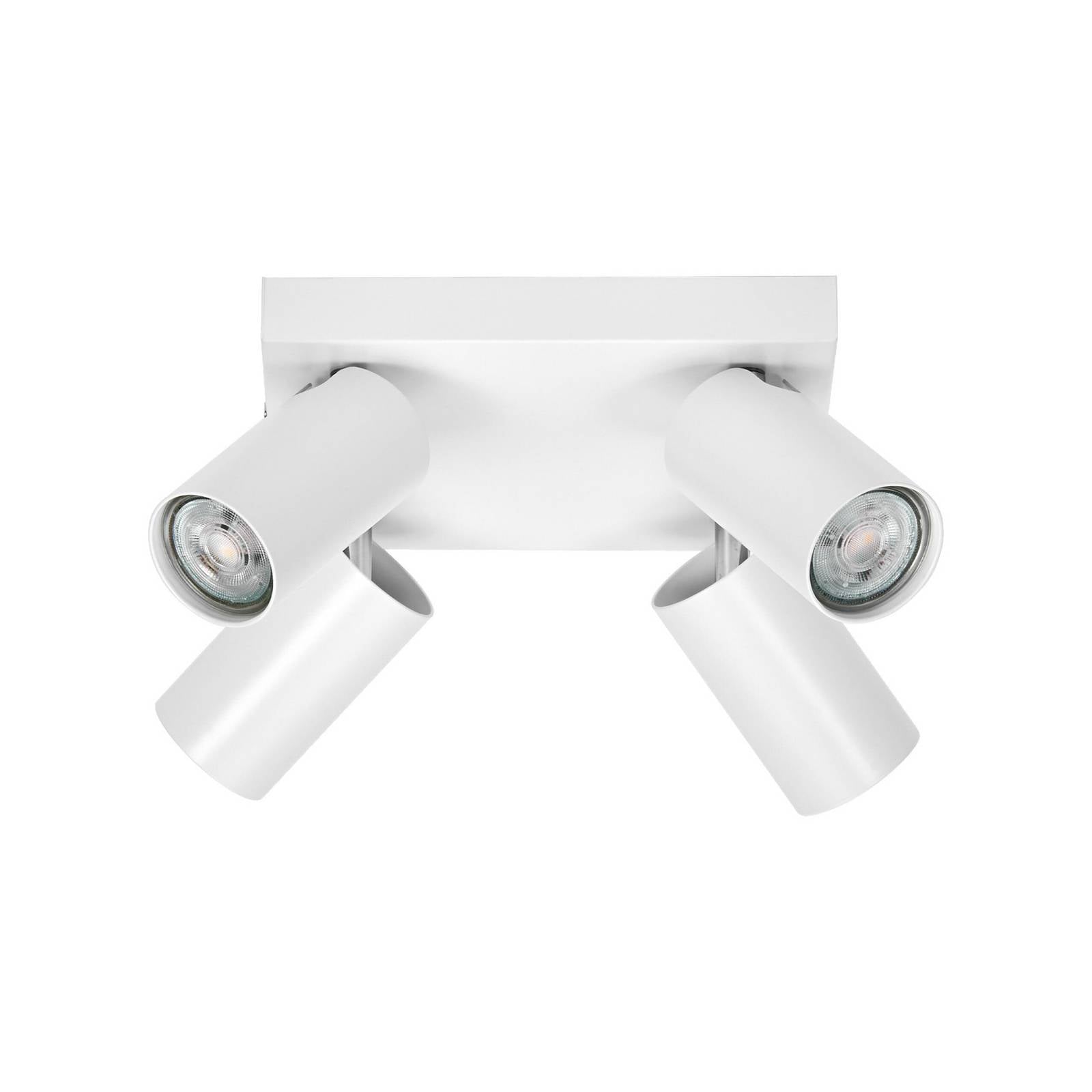 OSRAM Deckenspot OCTAGON PLATE, weiß, 4-flg., GU10-LED, 927