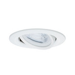 Paulmann Spot Nova round swivel/dimmable matt white GU10