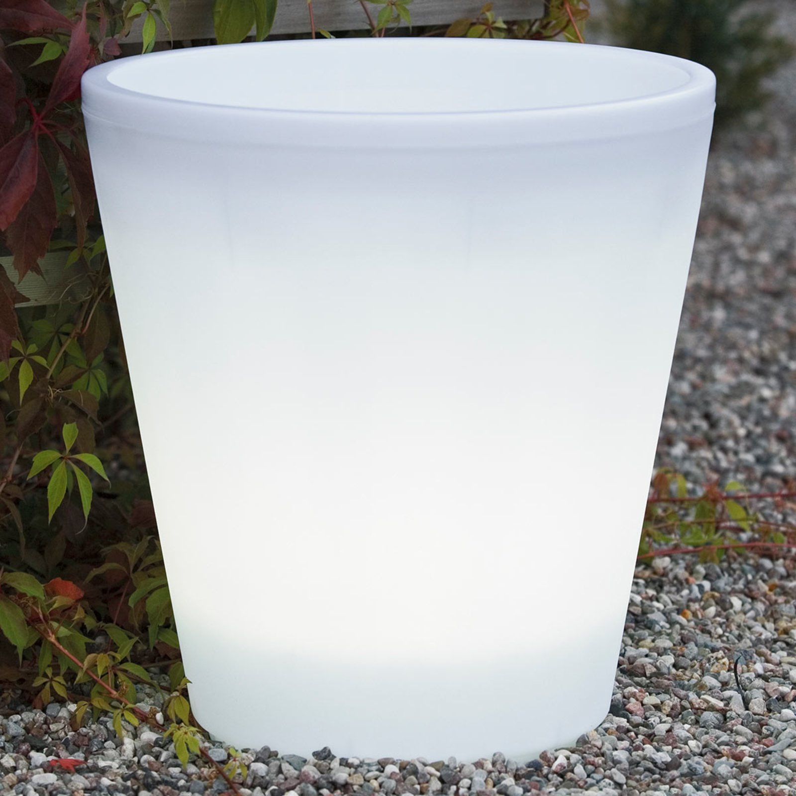 Vaso luminoso LED per piante Assisi Ø 37 cm
