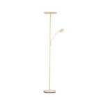 LED-Stehlampe Sorento, Höhe 182 cm, Leselicht, sandfarben