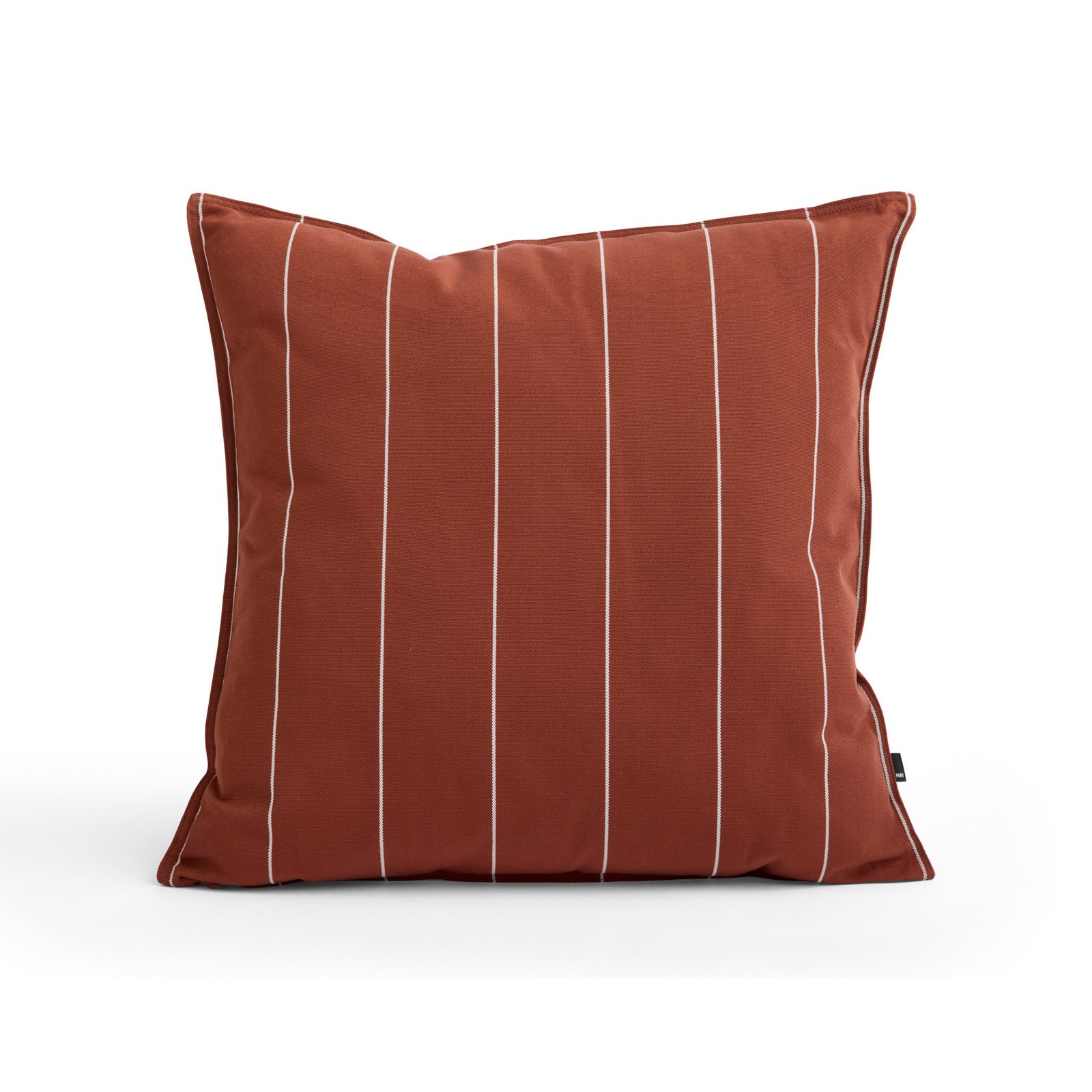 Poduszka HAY Terrazza, terakota w wąskie taśmy, 60 x 60 cm
