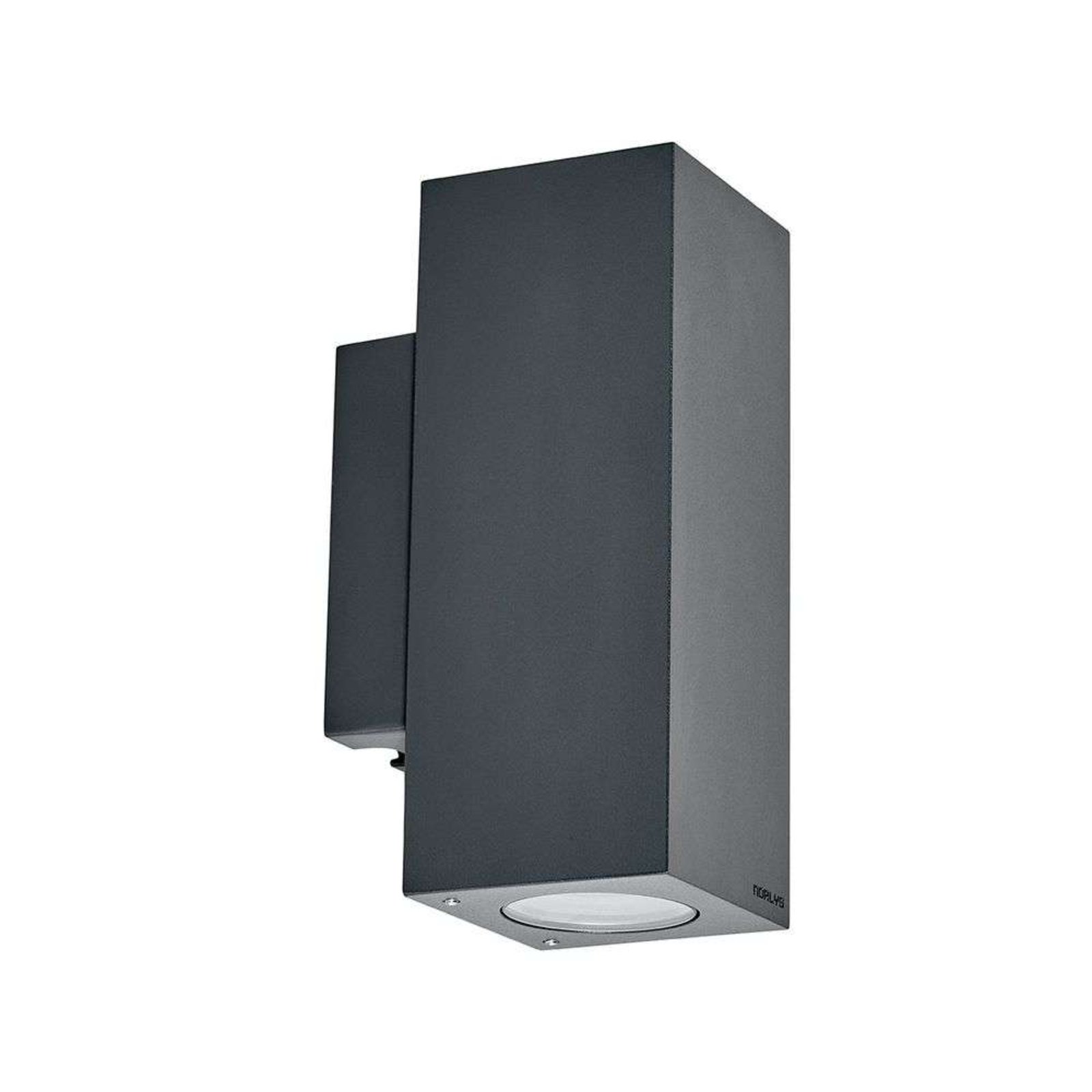 Sandvik Up/Down Utomhus Vägglampa Graphite - Norlys