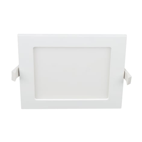 Prios Helina LED-Einbaulampe, IP44, weiß, 22 cm