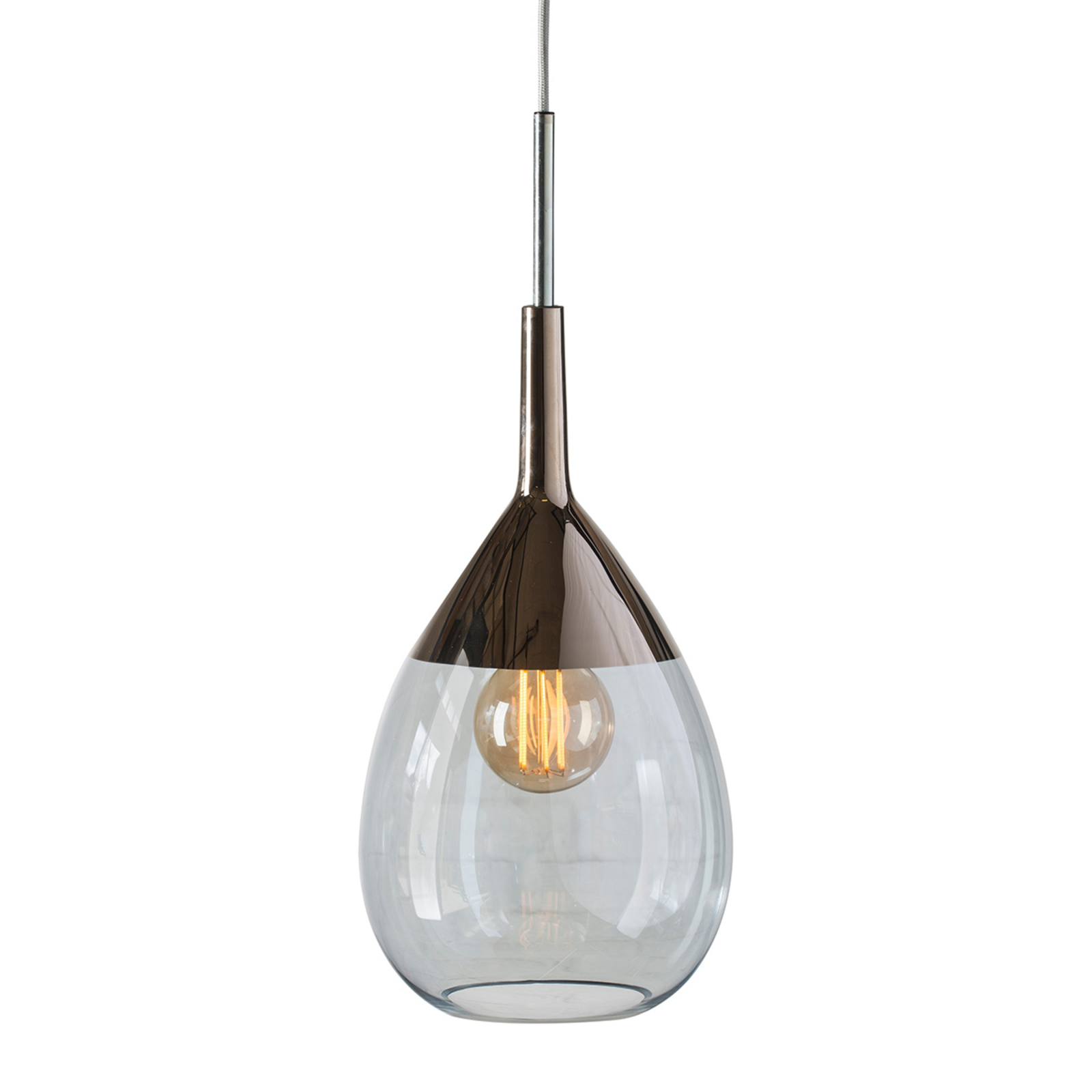 EBB & FLOW Lute Pendelleuchte Platin