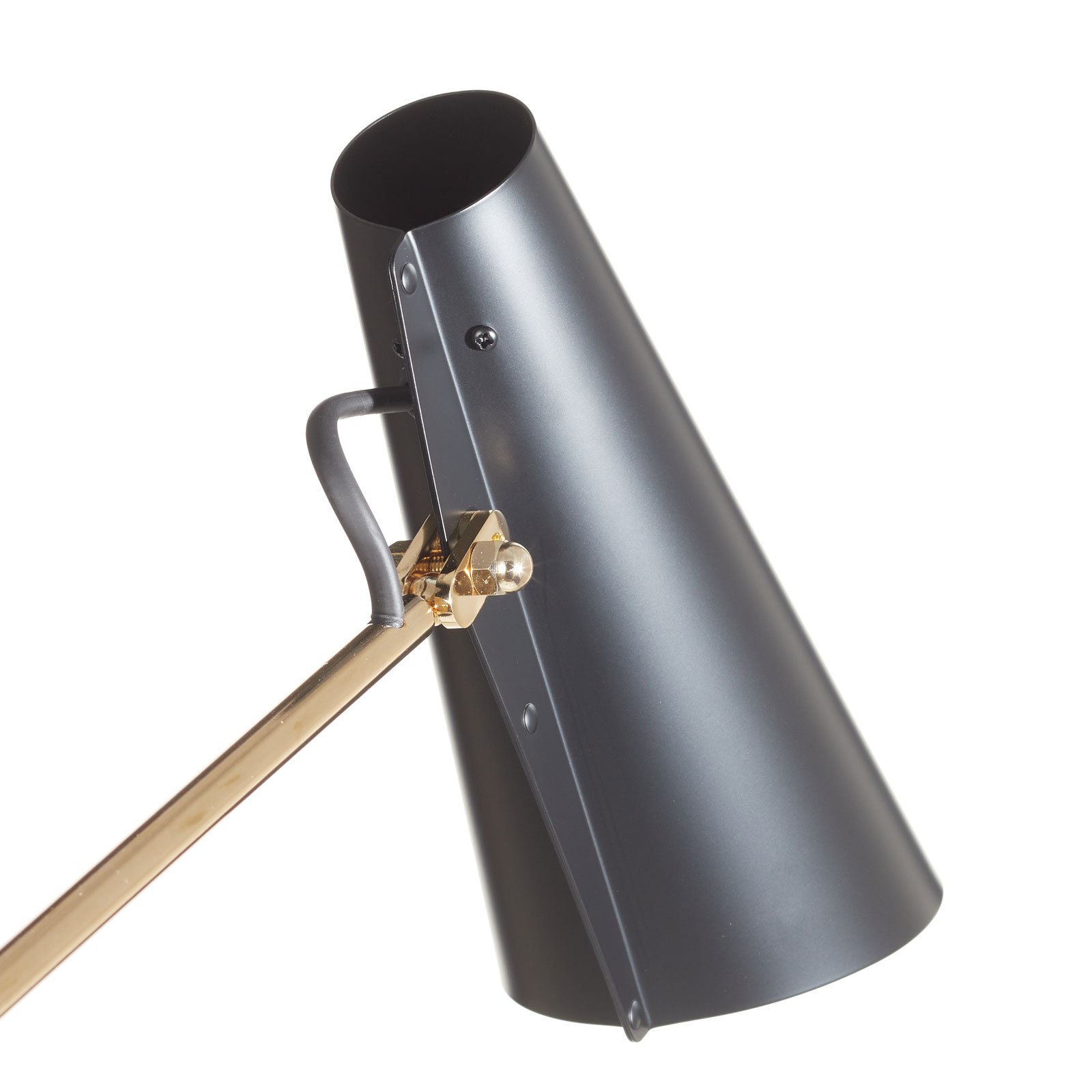 Birdy Floor Lamp Black/Brass - Northern