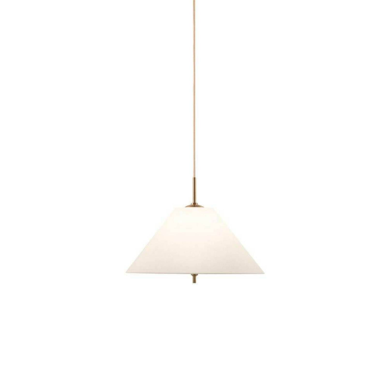 Globen Lighting Hängeleuchte IRIS, creme, Ø 25 cm günstig online kaufen