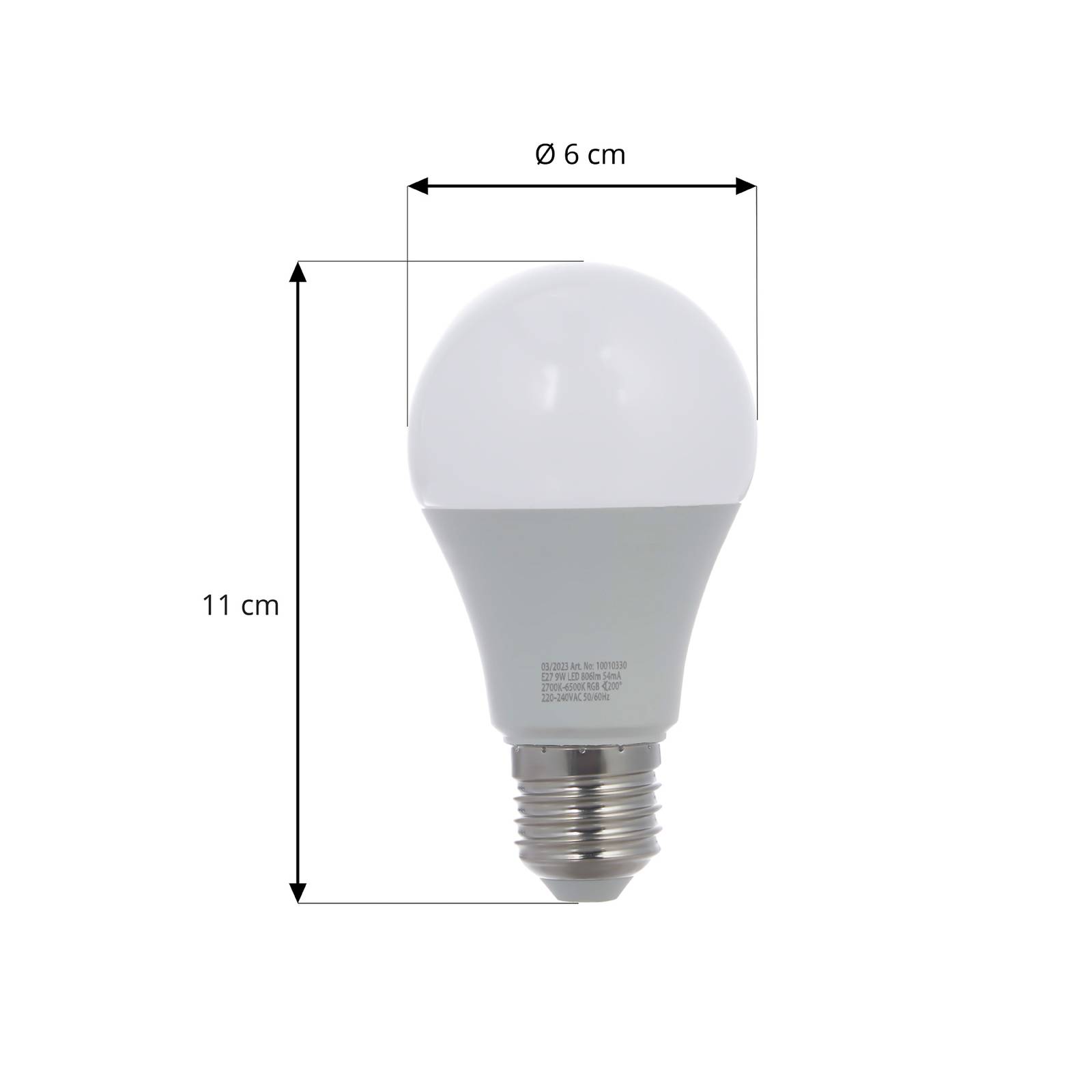 Levně LUUMR Smart LED E27 9W RGBW CCT ZigBee Tuya Hue 3ks
