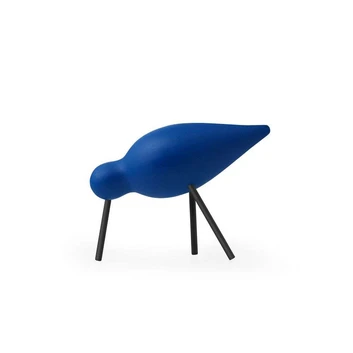 Shorebird Skulptur Medium Blue - Normann Copenhagen