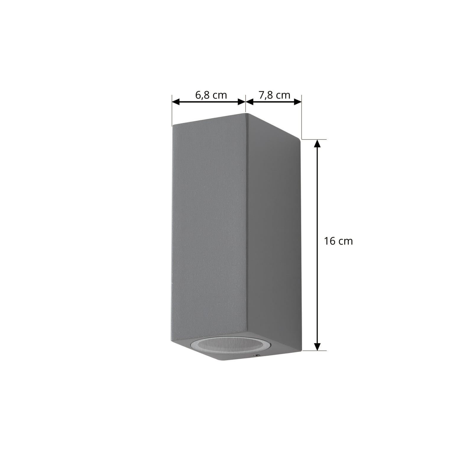 Xava All'aperto Applique da Parete Up/Down Grigio - Lucande