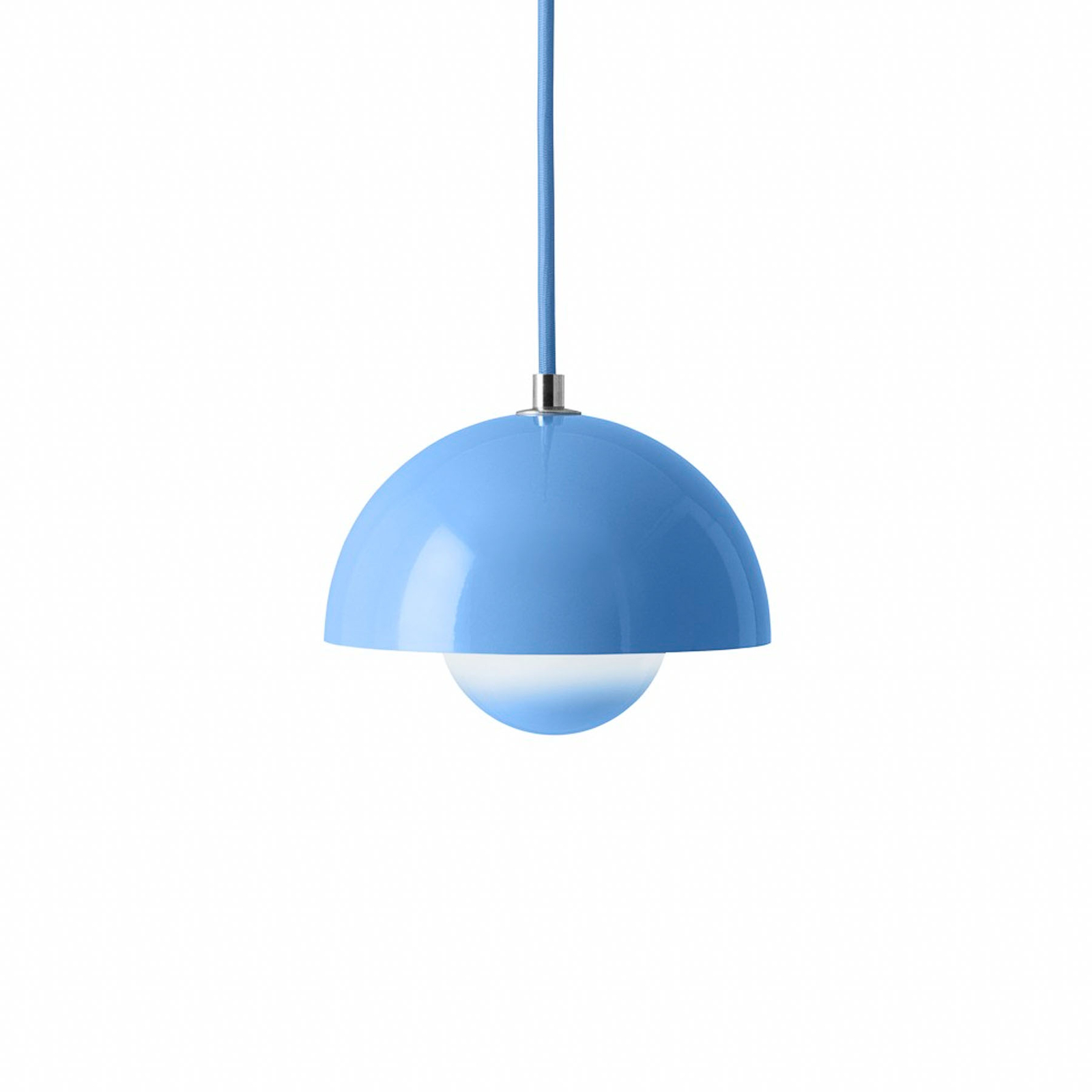 &Tradition lampada a sospensione Flowerpot VP10, Ø 16 cm, azzurro