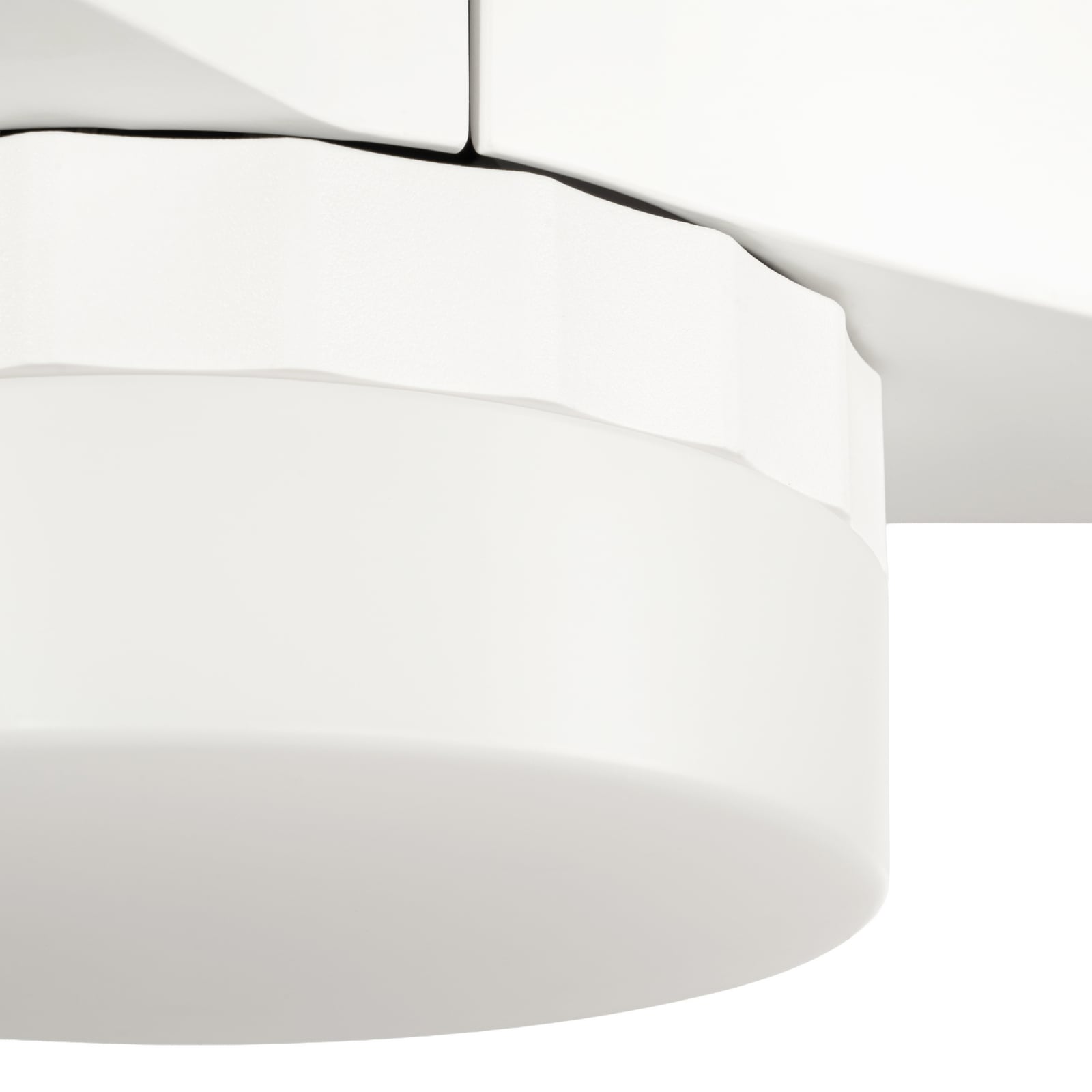 Lucande LED plafondventilator Novri, wit, Ø 132 cm, CCT Lucande LED plafondventilator Novri, wit, Ø 132 cm, CCT