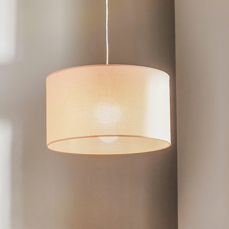 Lampada sospensione Roller, cappuccino