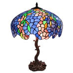 5LL-6070 table lamp blue/green, Tiffany style