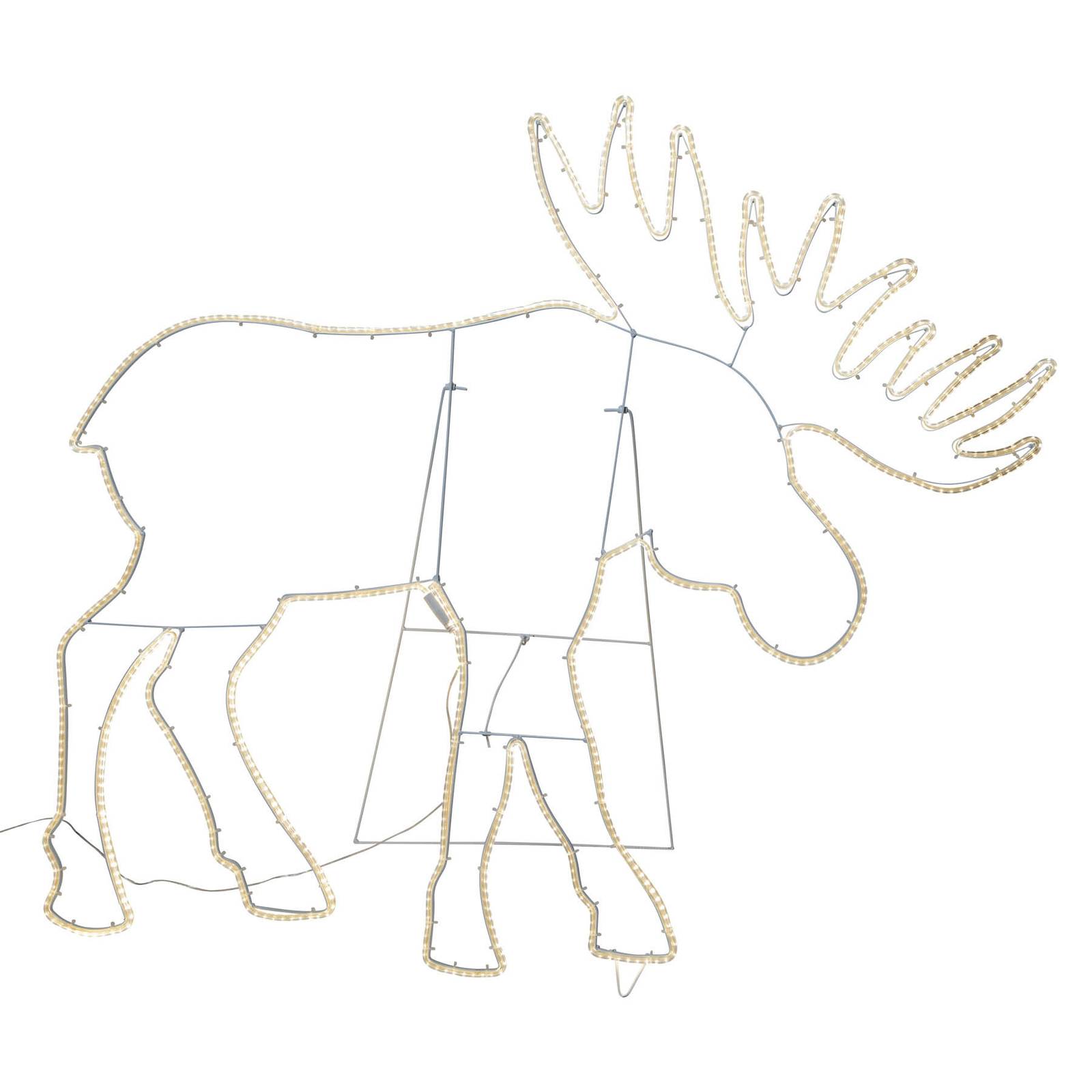 LED-lampfigur Tapesil älg för vägg och golv