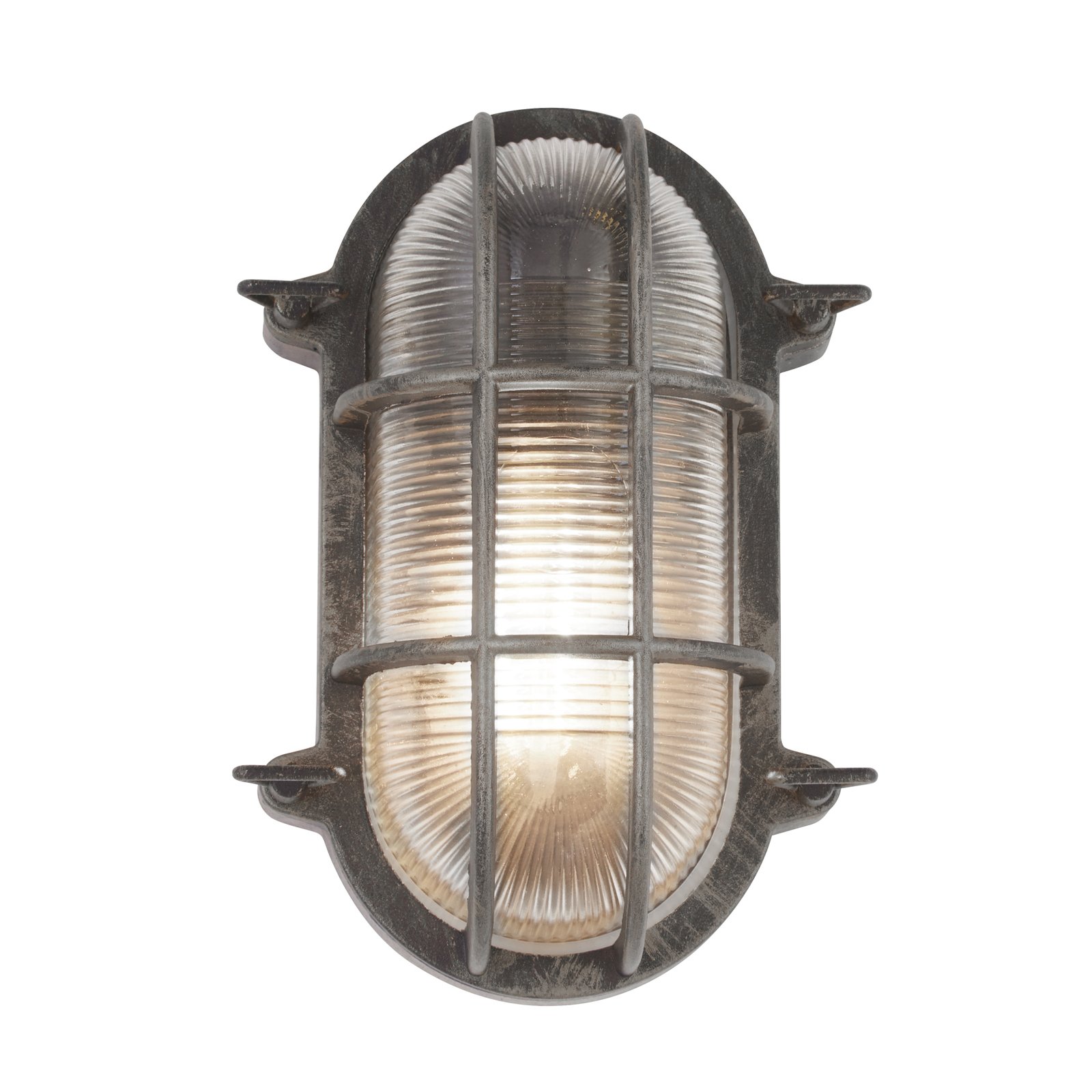 Porto bulkhead wall light, oval