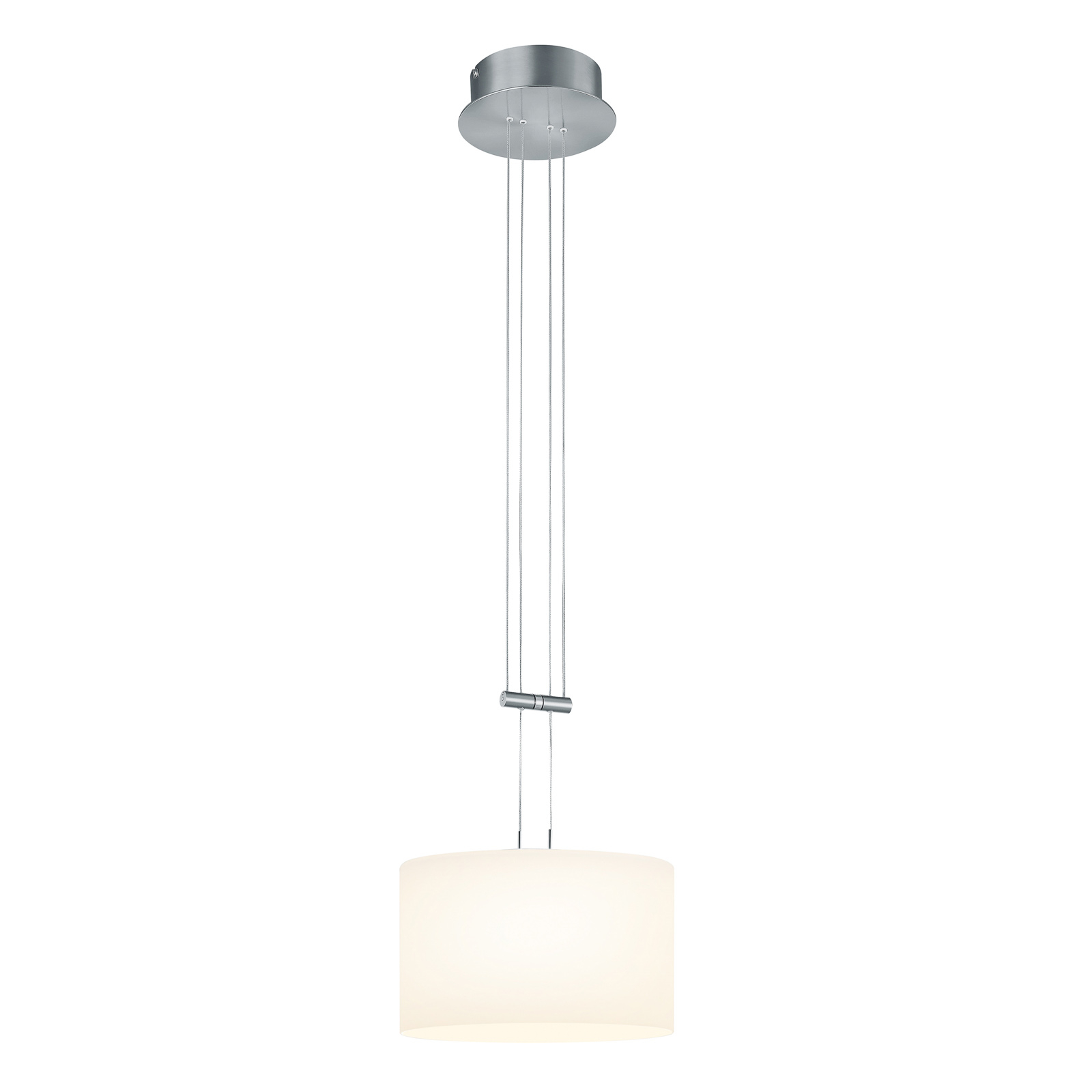 BANKAMP Grazia Hängelampe ZigBee 1fl 32cm nickel