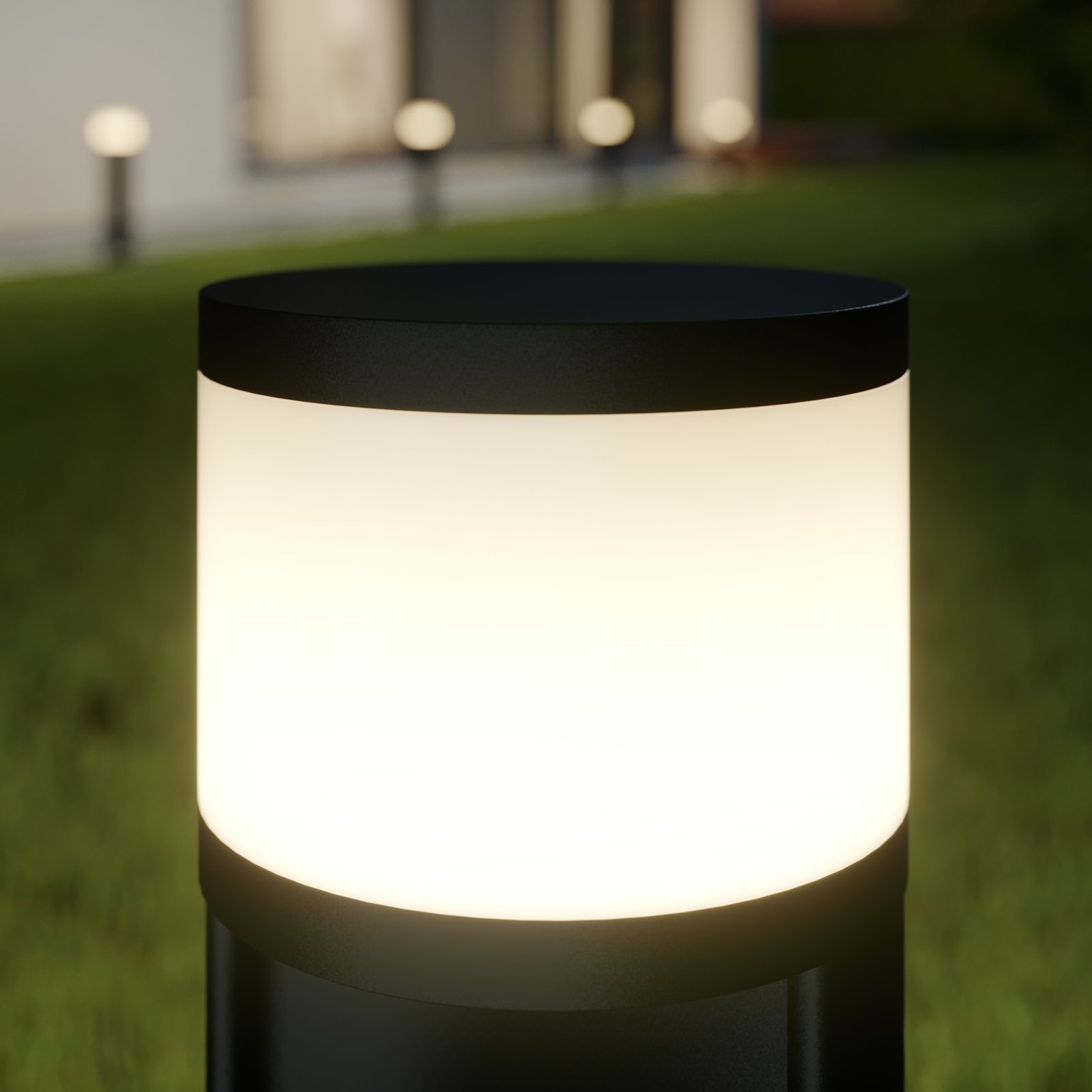Corban LED Buiten Tuinlamp w/2 Power Strip Graphite - Lucande
