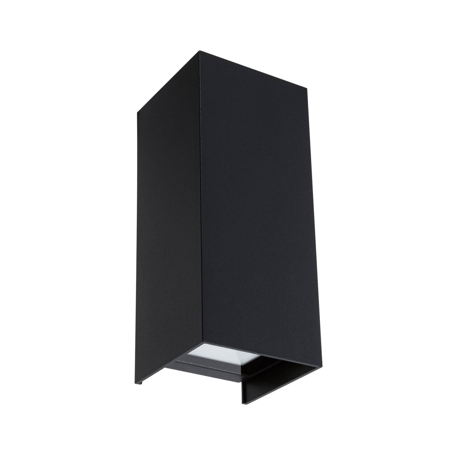 Paulmann Flame wall lamp 2-bulb 15.5 cm anthracite, aluminium, 2.8 W, W: 6.5 cm, H: 15.5 cm