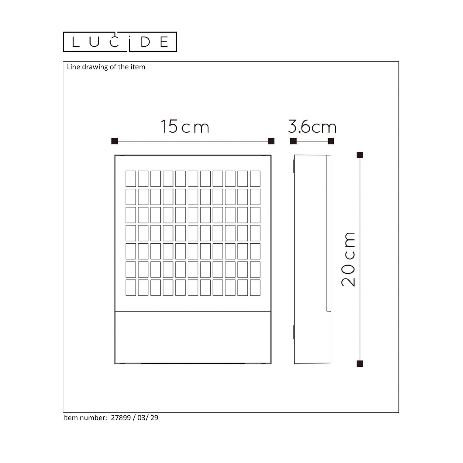 Oświetlenie numeru domu LED Digit z wyświetlaczem